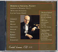 Cembal d'amour CD 119, Mordecai Shehori, Piano